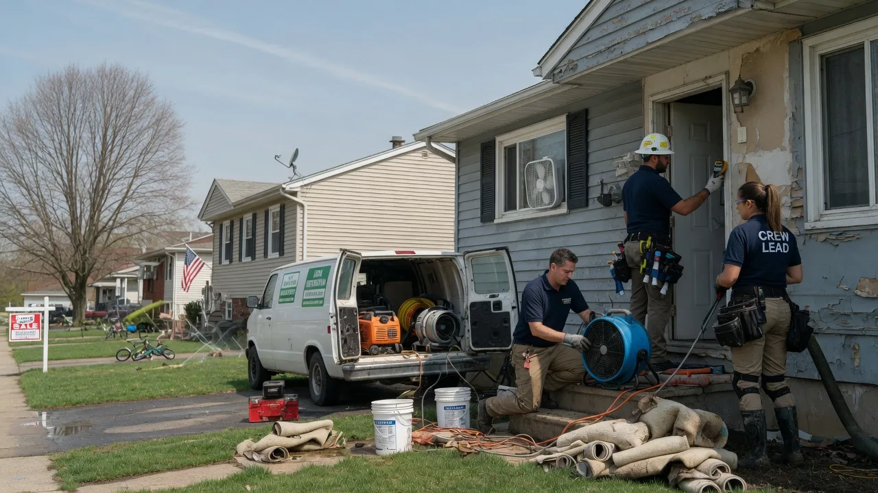 Flood Cleanup in Watkins Glen, NY near me